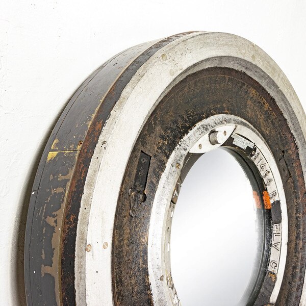 Salvage Cast Iron Mold Mirror - Live from Detroit™